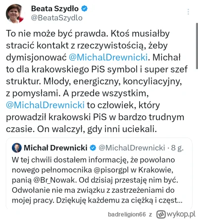 badreligion66 - #polityka I to jest hit. Szydłowa niezadowolona z wyboru Nowak pocisn...