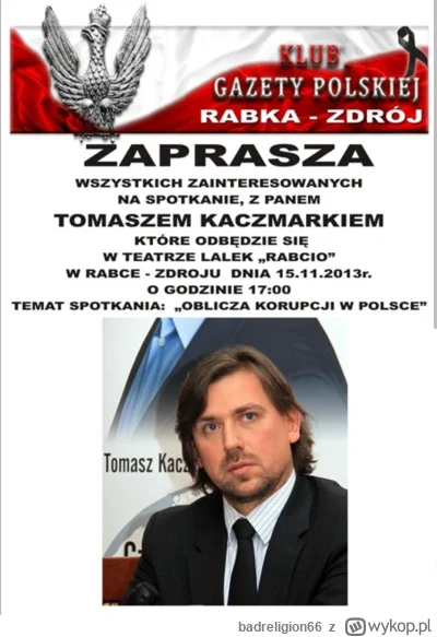 badreligion66 - #polityka Człowiek roku gazety polskiej właśnie sypie wąsika i kamińs...