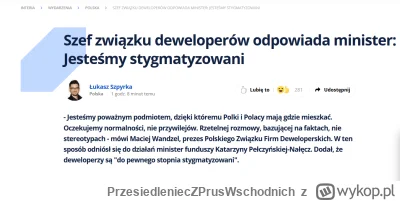 PrzesiedleniecZPrusWschodnich - My biedni i stygmatyzowani, minister dej mie dopłaty ...