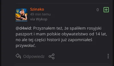 Balija - @bombastick: więcej @Szinako to bez obrzydzenia ma rosyjskie obywatelstwo xD