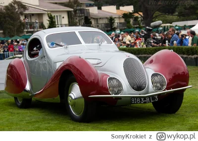 SonyKrokiet - protoplasta - Talbot-Lago T150 SS Figoni and Falashi