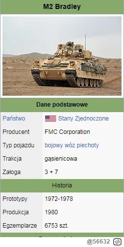 56632 - #ukraina #wojna Ładny staroć ale i tak lepszy od bwp-1 ( ͡° ͜ʖ ͡°)