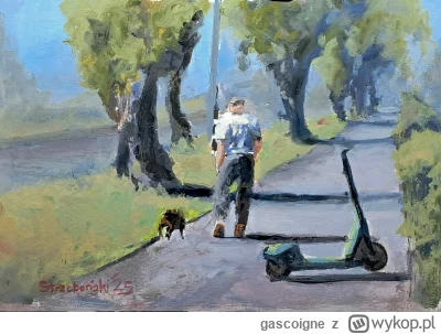 gascoigne - "Przyjaciele"
42x29cm, olej na panelu

#gascoignemaluje #tworczoscwlasna ...