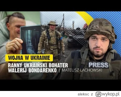 aleksc - Wykopki: ruskim kończy się sprzęt
Ranny ukraiński żołnierz w 16:05: ruscy ma...