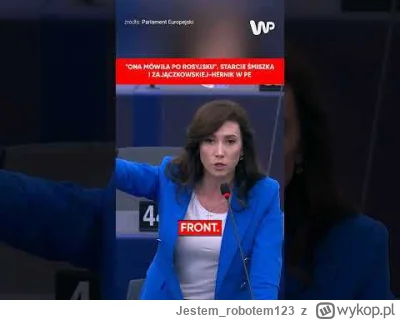 Jestem_robotem123 - Potężny gej mocno masakruje ruską onucę w parlamencie europejskim...