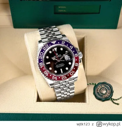 wjtk123 - #zegareknadzis

Rolex GMT Master II - absolutny klasyk i jeden z najbardzie...