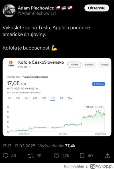 RunningMan - Kurevsko dobre novinki 

#gielda