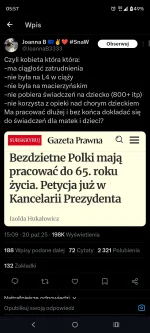 wojtek-polki - Czyli mężczyzna który:
-ma ciągłość zatrudnienia
-nie był na L4 w ciąż...