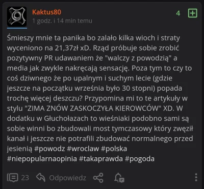 Davvs - Ale jest niezmiernie śmieszny ten wysyp szurów. Mamy k---a przekroczone rekor...