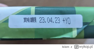 Islam - Mam jakieś pierożki czy co tam to jest z Japonii, jest data ważności, co ozna...
