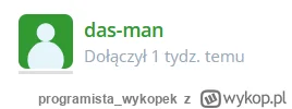 programista_wykopek - @das-man: nie da się być bardziej oczywistym ( ͡° ͜ʖ ͡°)