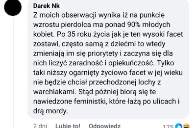 przezwzrostprzegralemzycie - #blackpill
#p0lka
#zydkrecikorba
#przegrywpo30tce
#wzros...
