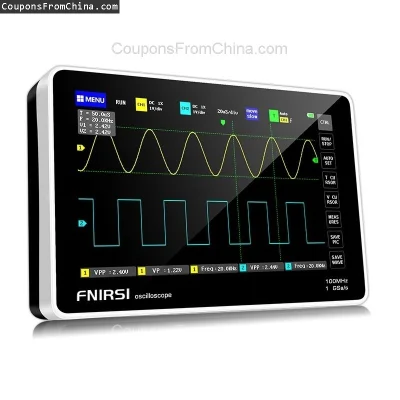 n____S - ❗ FNIRSI 1013D 7-inch Oscilloscope
〽️ Cena: 116.99 USD (dotąd najniższa w hi...