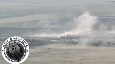 Rimbolo - #Ukraina Rosyjski czołg odpiera atak ukraińskich pojazdów, które są prawdop...