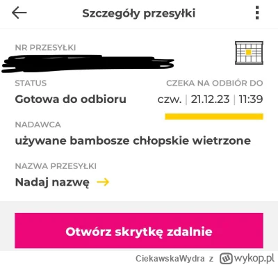 CiekawskaWydra - no cóż dziś pierwsza z dwóch #wykopaka trafi w moje ręcę!  ( ͡º ͜ʖ͡º...