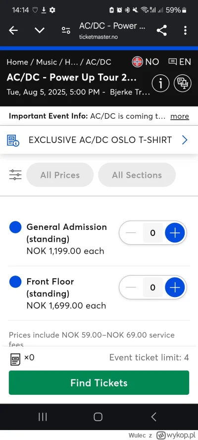 Wulec - @Pesa_elf a tu w Oslo ;)