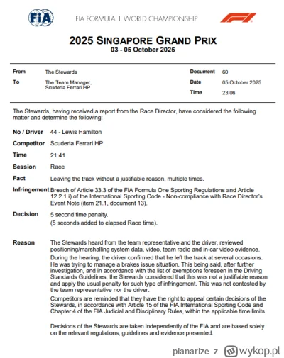 planarize - #f1 I ręka dziada zadziałała: