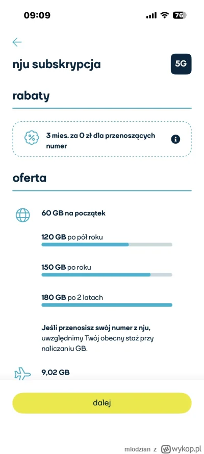 mlodzian - Jak to jest z zasięgiem w nju mobile? Oferta całkiem przyzwoita, działanie...