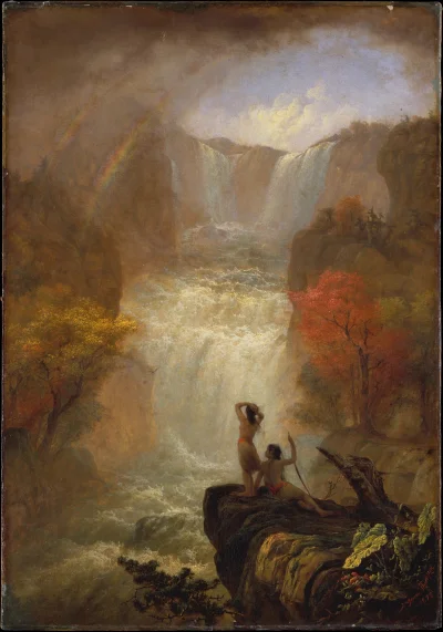 Loskamilos1 - Pieśń wody, Jerome B. Thompson, obraz z roku 1870.

#necrobook #sztuka ...
