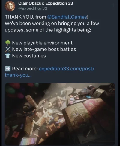 greedy_critic - Najlepsza gra tego roku dostanie DLC (ง✿﹏✿)ง

#expedition33 #gry