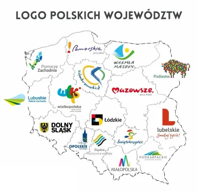 Zoyav - które województwo ma waszym zdaniem najładniejsze logo?

#pytanie #polska #po...