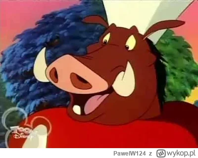 PawelW124 - #przegryw

Jest taki odcinek Timona i Pumby jak ogromny robal zjadał jabł...