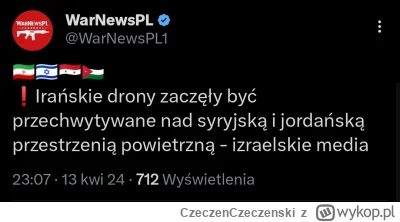 CzeczenCzeczenski - Można iść spać, nic nie doleci

#izrael #wojna #Iran