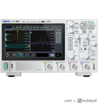 polu7 - DHO804 Digital Oscilloscope 70MHz Band w cenie 409.99$ (1650.01 zł) | Najniżs...