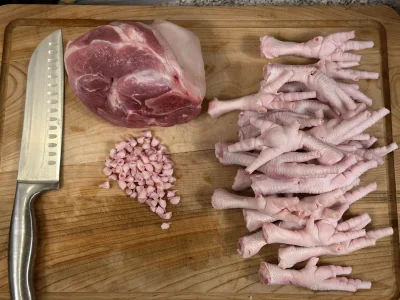 konska-stulejka - Przyciąłem kurce pazurki, jutro będziemy odzyskiwać kolagen na najb...