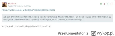 P.....r - Wiecie, że nazywanie swoich przeciwników politycznych tak, jak na poniższym...