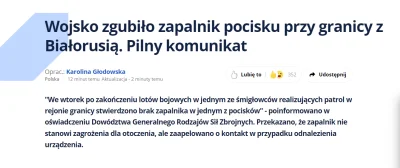 arais_siara - Jak znajdziecie zapalnik do pocisku, to właścicielem jest wojsko polski...