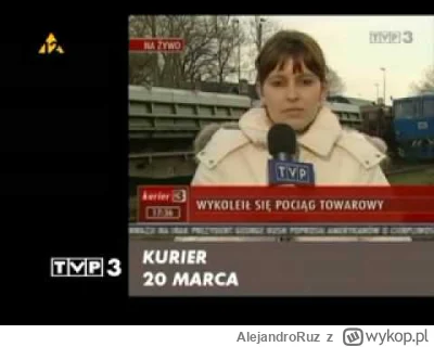 AlejandroRuz - Kto mi to podrzucił, że jak to leciało szyny były złe..