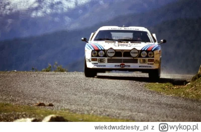 wiekdwudziesty_pl - 7 października 1983 roku Lancia Rally 037 zdobyła swój piąty tytu...
