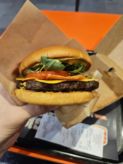 RicoElectrico - Pierwszy raz burger, który dostałem wyglądał jak na promocyjnym zdjęc...