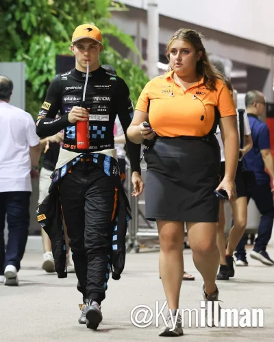 RitmoXL - #f1 Oscar Piastri w asyście ochrony ( ͡° ͜ʖ ͡°)