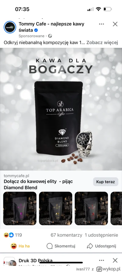 ivan777 - Nie dla Polaka to!
#heheszki #januszebiznesu #luksus #kawa