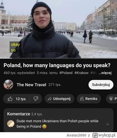 Avatar2000 - #ukraina #wojna #rosja #polska #polityka
Fajnopolaki mówiące że Ukraińcy...