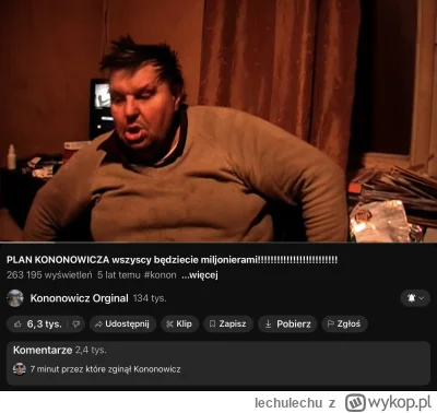 lechulechu - Tuż przed śmiercią Kononowicz zdradził ów plan prezydentowi Trumpowi, kt...