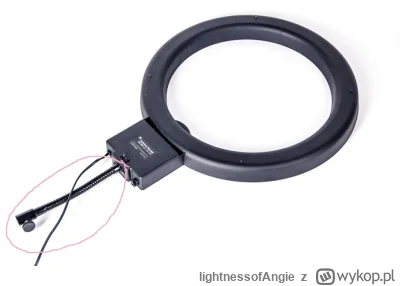 lightnessofAngie - Hej, posiadam lampę pierścieniową (Fluorescent ring light NG 65C) ...