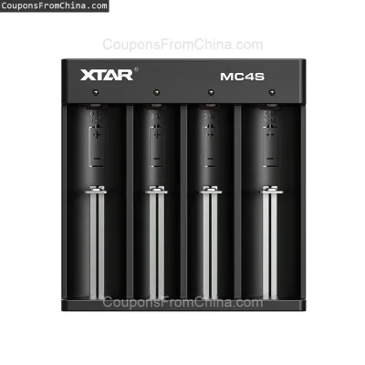 n____S - ❗ XTAR MC4S USB Type-C 4-slot Battery Charger
〽️ Cena: 13.99 USD (dotąd najn...