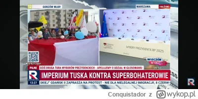 Conquistador - Przepraszam, ale cisza wyborcza nie obowiązuje dla Telewizji Republika...
