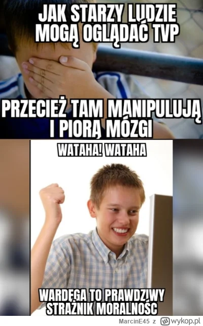 MarcinE45 - tak widze tych wszystkich widzów zwyrola XDD
#famemma 
#wardega