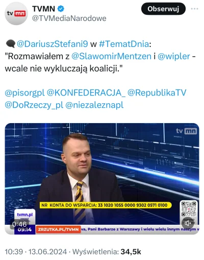 Gours - Kolejna tego typu infomacja: poseł PiS Dariusz Stefaniuk twierdzi, że rozmawi...