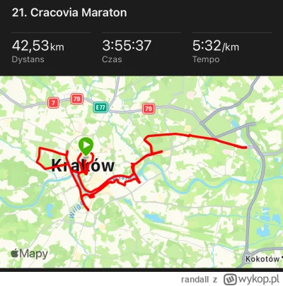 randall - 101 934,54 - 42,53 = 101 892,01

21. Cracovia Maraton

To może ja zacznę ( ...