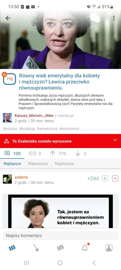 Xerdur - Za co poleciał wpis? Za pisanie o nierówności wobec mężczyzn? 
#pieklokobiet