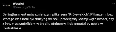 michalglus - odważna teza - moim zdaniem z Bellinghamem też by nic nie osiągnęli 
#me...