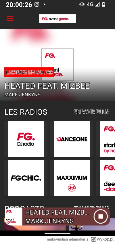maksymilian-adamskiii - Czy ktoś z was zna radio fg Avant garde?( ͡º ͜ʖ͡º)