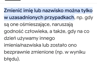 A.....e - @Tytanowy_Lucjan tak, bo tak po prostu bez większego powodu można imię zmie...