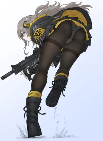 bakayarou - #randomanimeshit #girlsfrontline #ump45 #buttai #anime