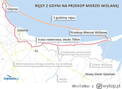 WroTaMar - Rejsy z Gdyni na przekop Mierzei Wiślanej
https://www.trojmiasto.pl/wiadom...